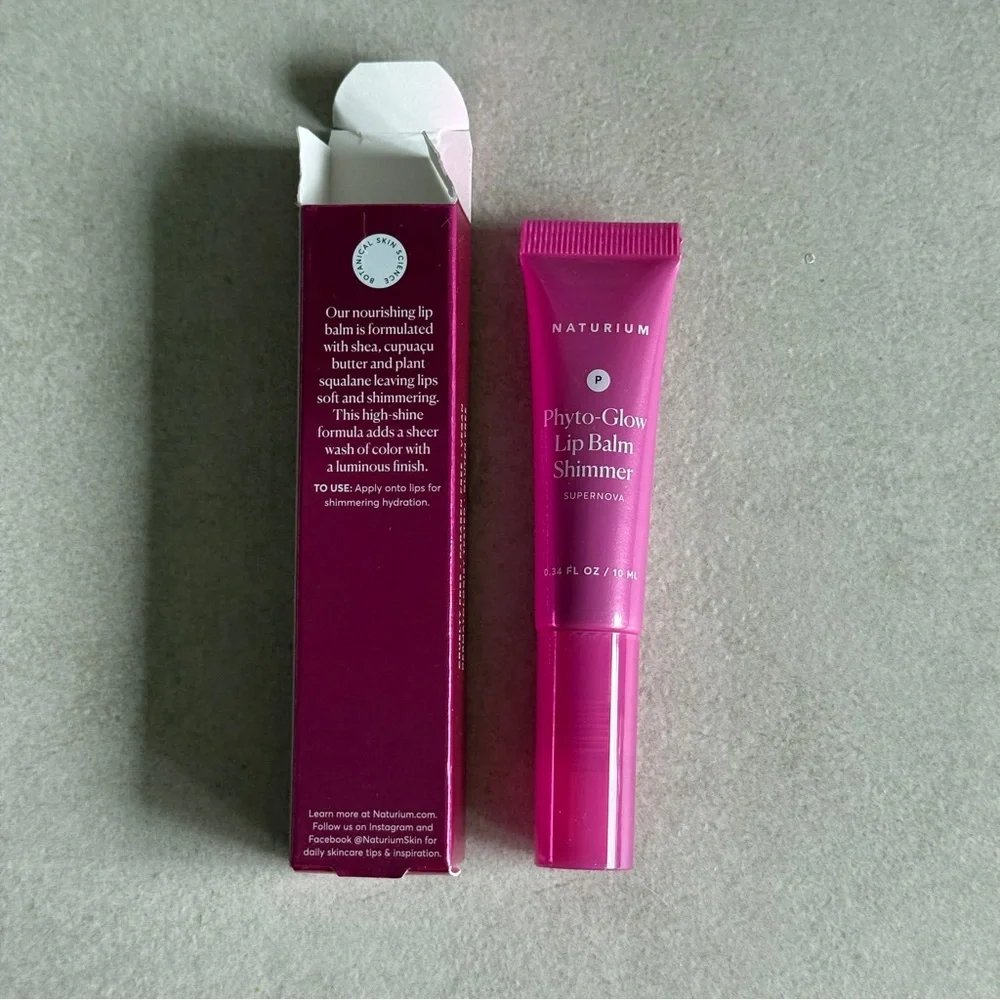 Naturium Phyto-Glow Lip Balm Shimmer Supernova 10mL